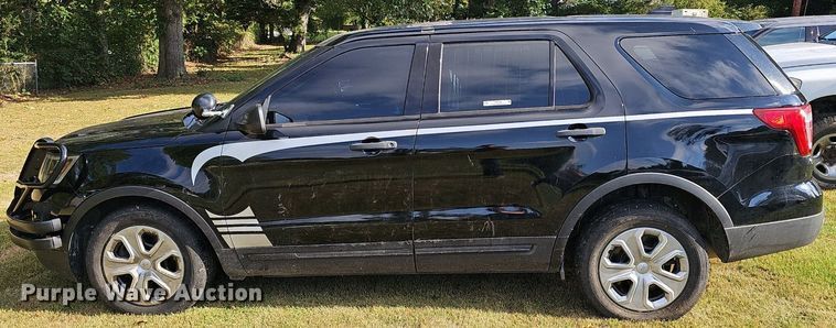 image for item NX9186 2017 Ford  Explorer Police Interceptor SUV