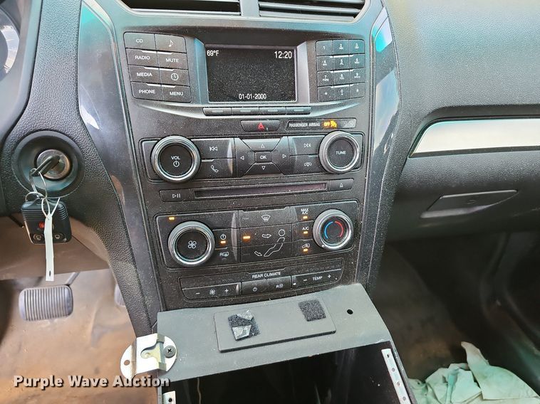 image for item NX9186 2017 Ford  Explorer Police Interceptor SUV