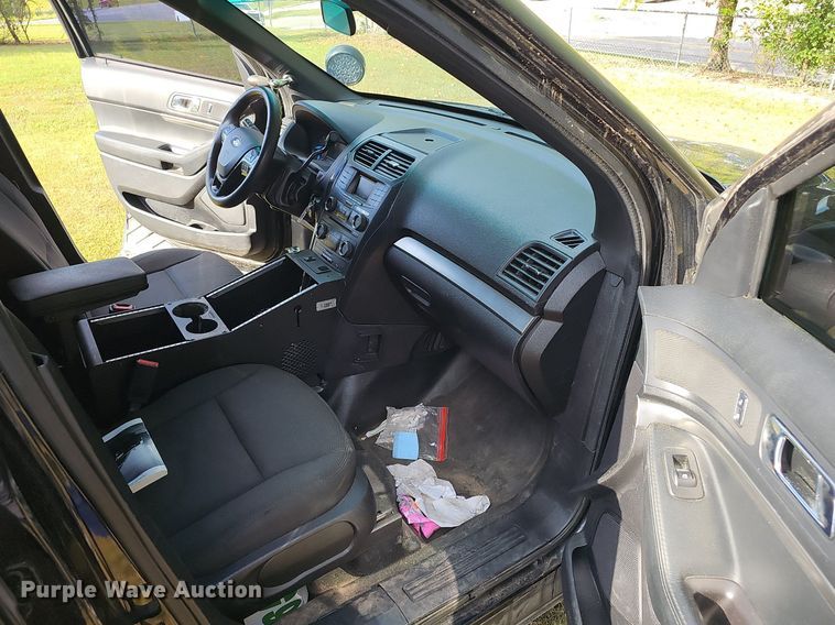 image for item NX9186 2017 Ford  Explorer Police Interceptor SUV