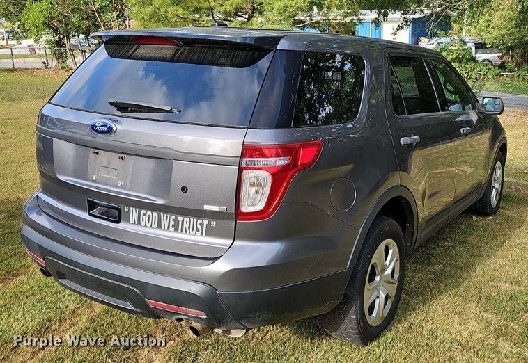 image for item NX9188 2013 Ford Explorer Police Interceptor  SUV