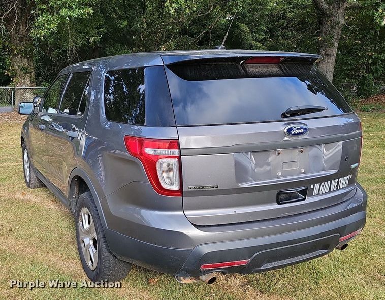 image for item NX9188 2013 Ford Explorer Police Interceptor  SUV