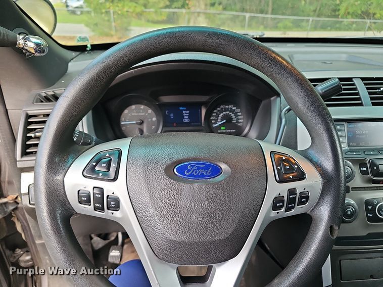 image for item NX9188 2013 Ford Explorer Police Interceptor  SUV