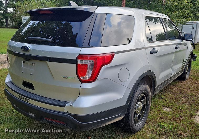 image for item NX9189 2019 Ford  Explorer Police Interceptor   SUV