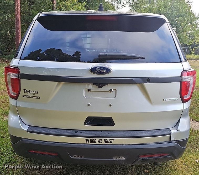 image for item NX9189 2019 Ford  Explorer Police Interceptor   SUV