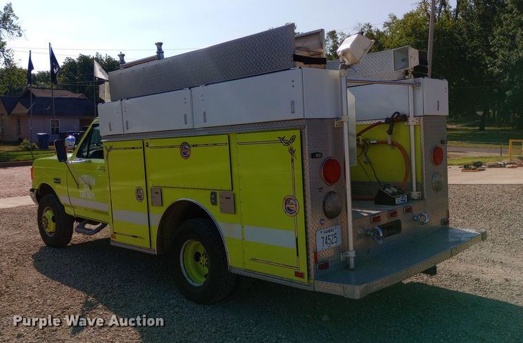 image for item NY9527 1988 Ford F350 Custom rescue vehicle