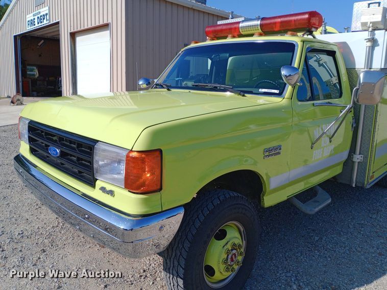 image for item NY9527 1988 Ford F350 Custom rescue vehicle