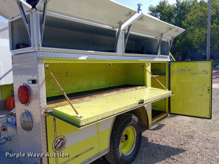 image for item NY9527 1988 Ford F350 Custom rescue vehicle