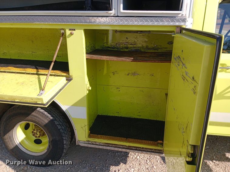 image for item NY9527 1988 Ford F350 Custom rescue vehicle