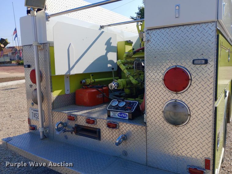 image for item NY9527 1988 Ford F350 Custom rescue vehicle