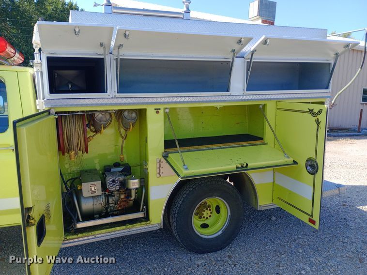 image for item NY9527 1988 Ford F350 Custom rescue vehicle