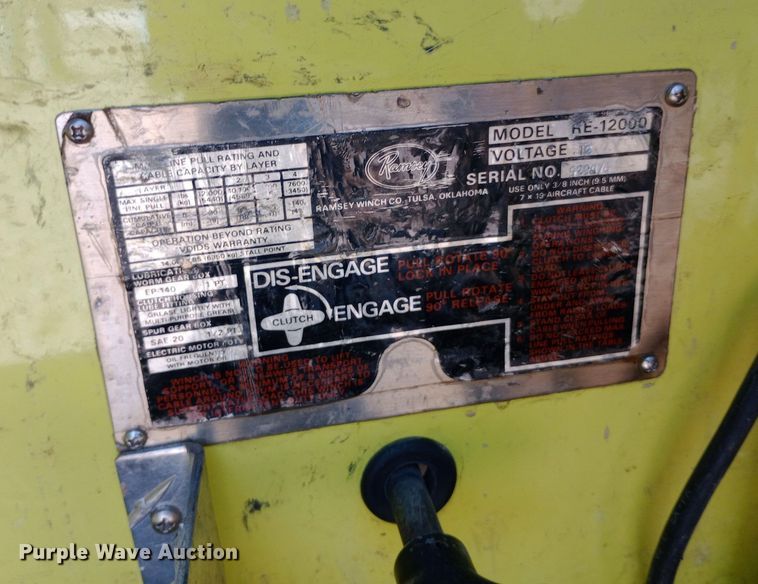 image for item NY9527 1988 Ford F350 Custom rescue vehicle