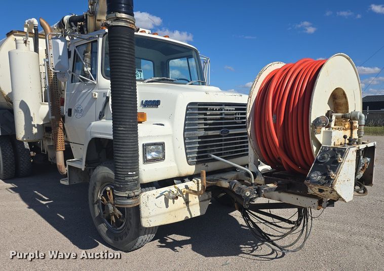 image for item OD9730 1993 Ford  L8000 sewer rodder truck