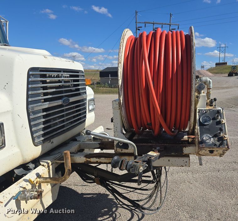 image for item OD9730 1993 Ford  L8000 sewer rodder truck