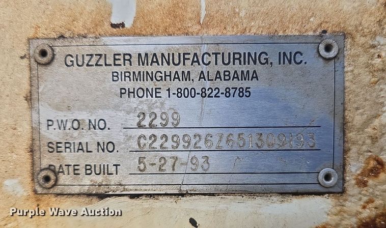 image for item OD9730 1993 Ford  L8000 sewer rodder truck