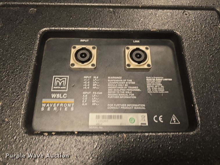 image for item OD9741 Martin Audio Audio equipment 