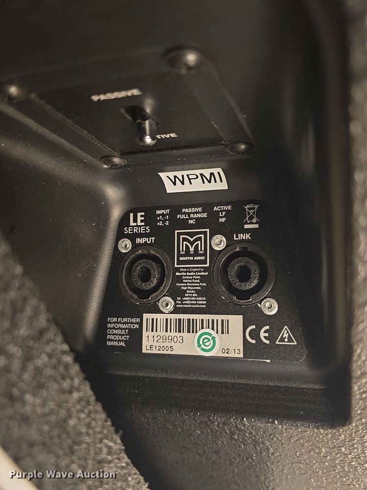 image for item OD9741 Martin Audio Audio equipment 