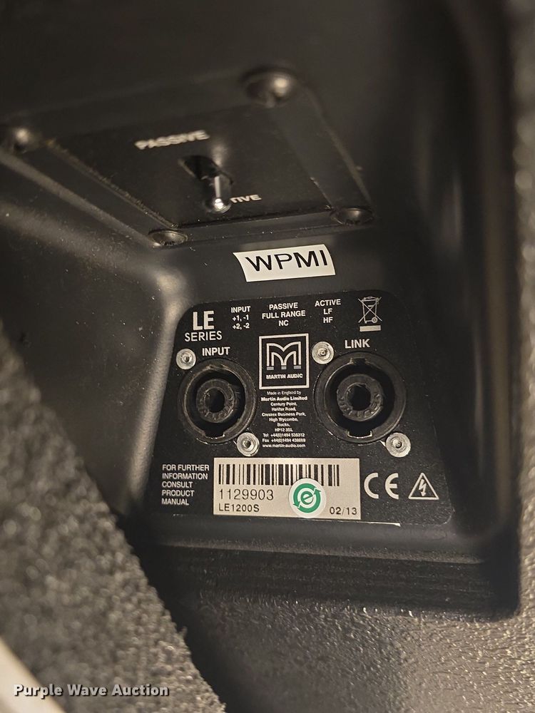 image for item OD9741 Martin Audio Audio equipment 