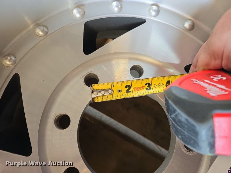 image for item OD9754 (4) 8 lug aluminum wheels