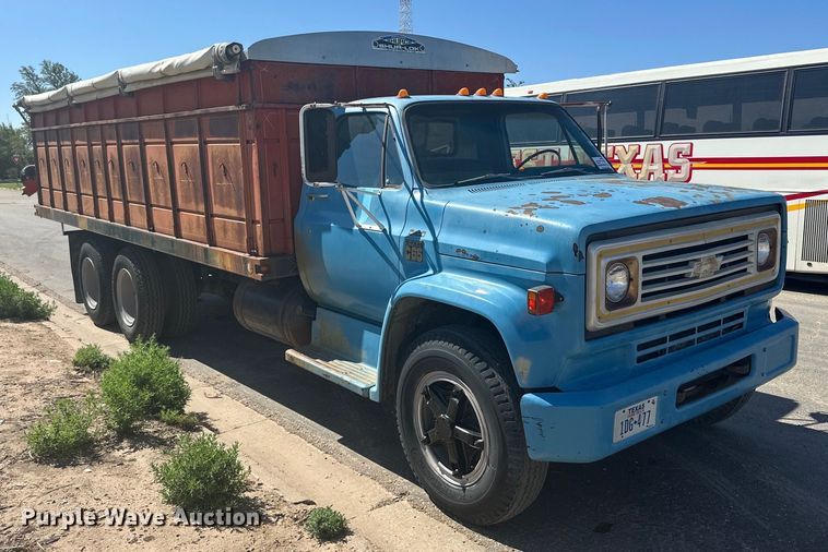 image for item DG4479 1973 Chevrolet C65 grain truck