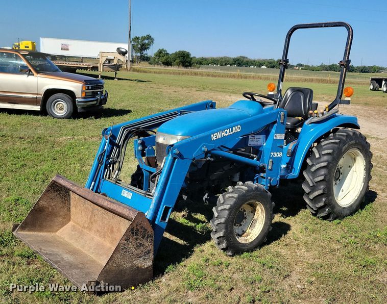 image for item DN3502 1997 Ford New Holland 1630 MFWD tractor