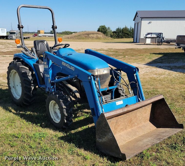 image for item DN3502 1997 Ford New Holland 1630 MFWD tractor