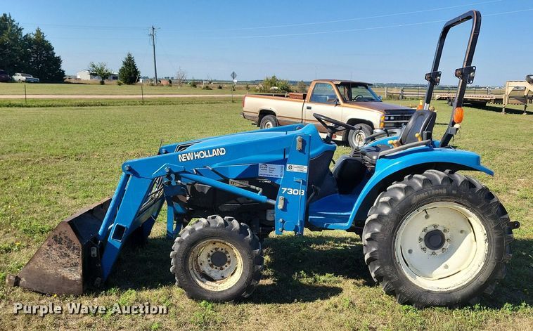 image for item DN3502 1997 Ford New Holland 1630 MFWD tractor