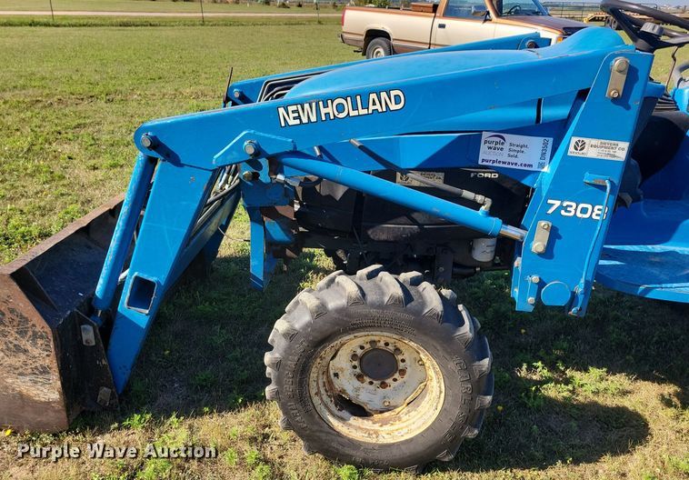 image for item DN3502 1997 Ford New Holland 1630 MFWD tractor