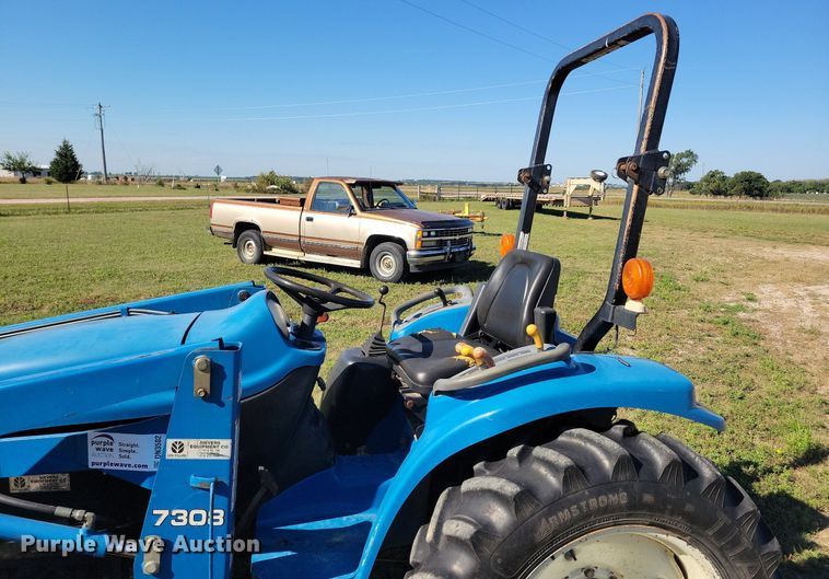 image for item DN3502 1997 Ford New Holland 1630 MFWD tractor