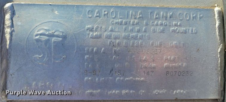 image for item DN3507 Carolina Tank Auxiliary fuel tank