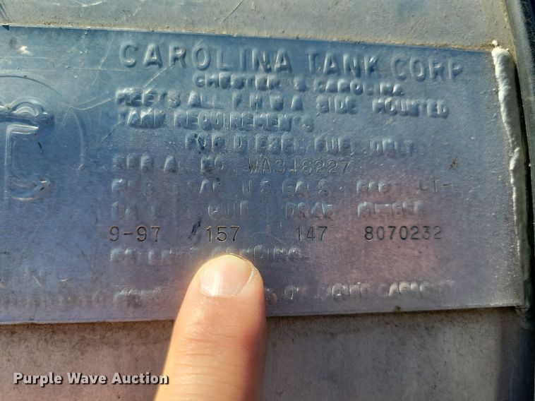 image for item DN3507 Carolina Tank Auxiliary fuel tank