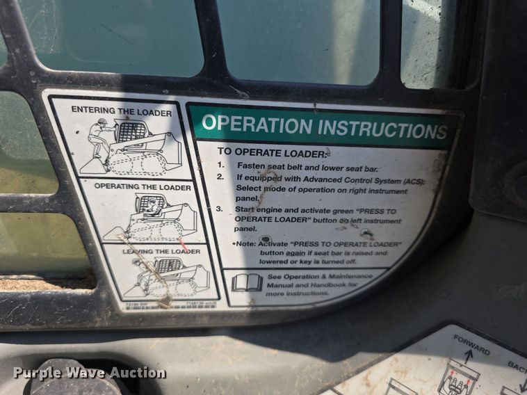 image for item DS4820 2013 Bobcat T770 tracked skid steer loader