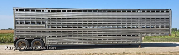 image for item DS4821 1983 Barrett Trailers livestock trailer