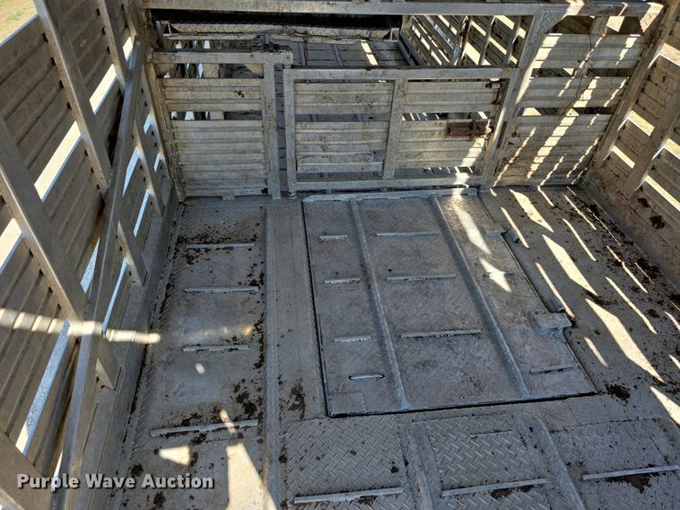 image for item DS4821 1983 Barrett Trailers livestock trailer