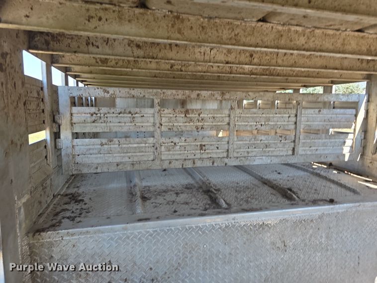 image for item DS4821 1983 Barrett Trailers livestock trailer