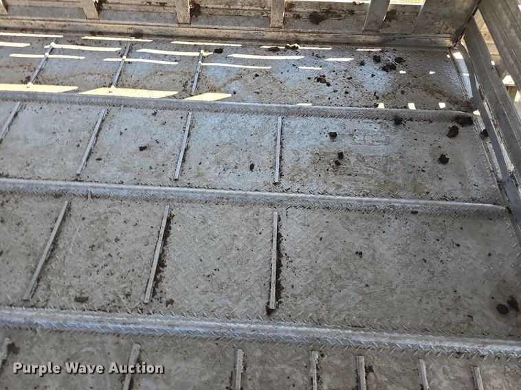 image for item DS4821 1983 Barrett Trailers livestock trailer