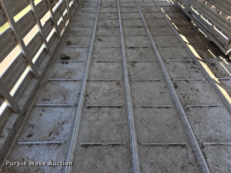 image for item DS4821 1983 Barrett Trailers livestock trailer