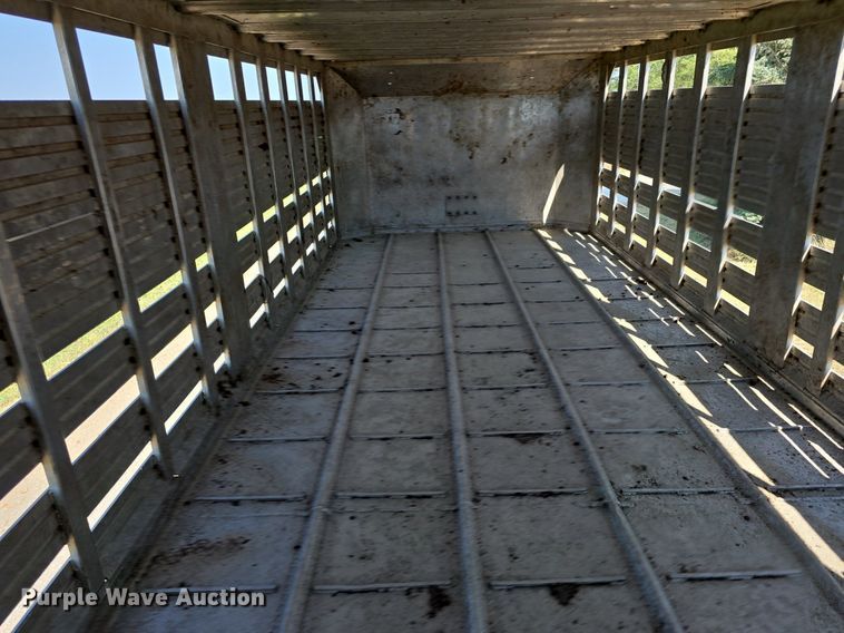 image for item DS4821 1983 Barrett Trailers livestock trailer