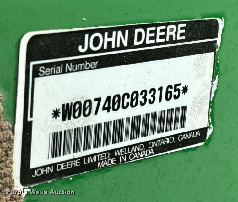 image for item DS7533 1994 John Deere 7800 MFWD tractor