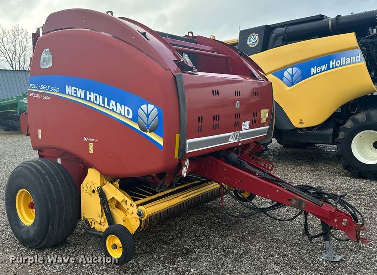 image for item DV2762 2015 New Holland RB560 round baler