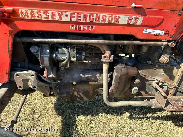 image for item DX1141 1960 Massey-Ferguson 65 tractor