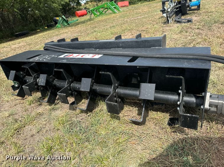 image for item DX1208 JCT Attachments skid steer tiller