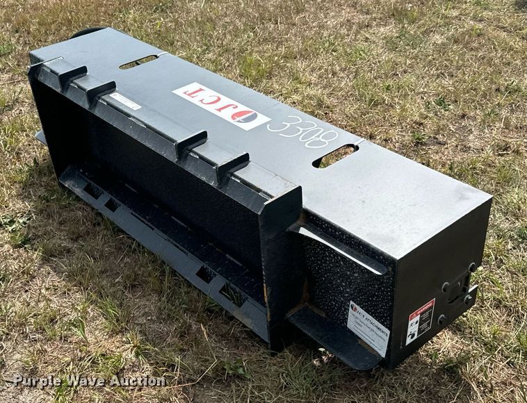 image for item DX1210 JCT Attachments skid steer tiller