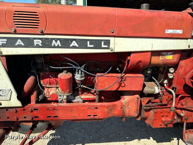 image for item DX1225 McCormick Farmall 656 tractor