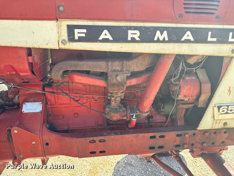 image for item DX1225 McCormick Farmall 656 tractor