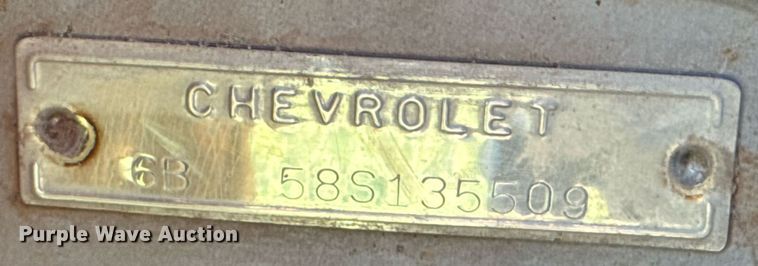 image for item DX1237 1958 Chevrolet 60 Viking grain truck