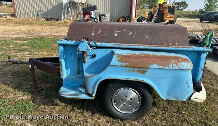 image for item EE7647 Pickup truck bed trailer