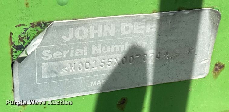 image for item EE7654 John Deere three point blade