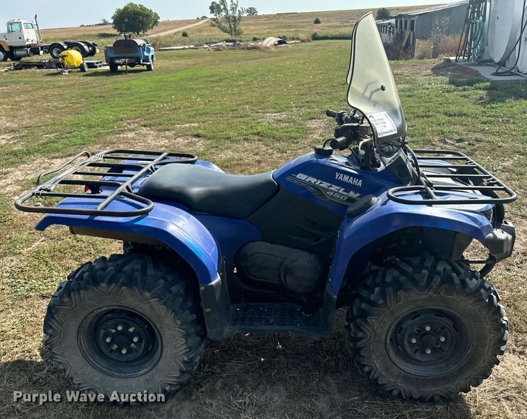 image for item EE7661 2014 Yamaha Grizzly 450 ATV