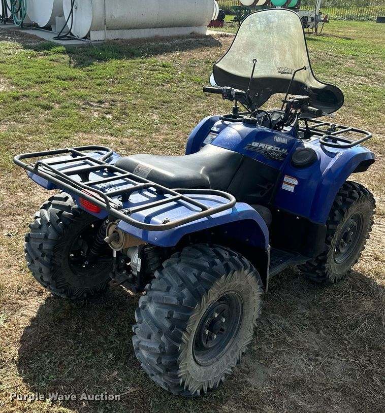 image for item EE7661 2014 Yamaha Grizzly 450 ATV