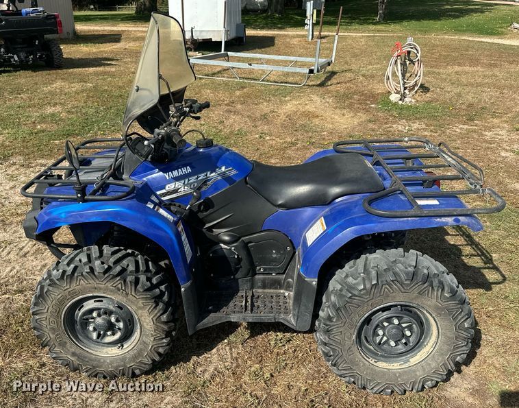 image for item EE7661 2014 Yamaha Grizzly 450 ATV